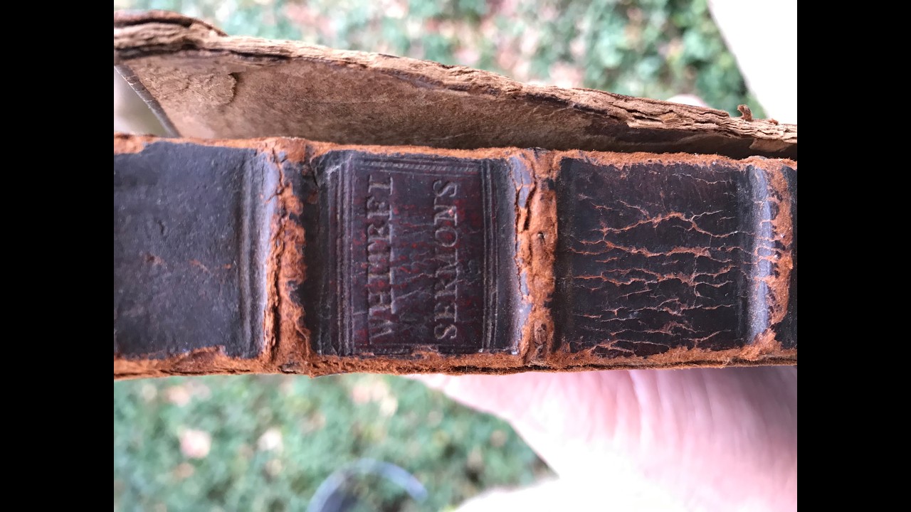 Check out my 1772 Book of George Whitefield's 15 sermons