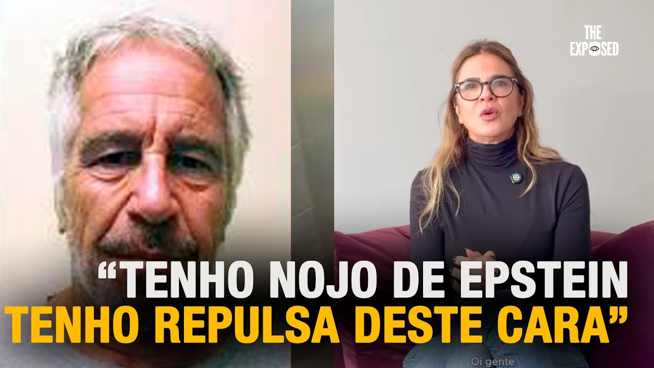 LUCIANA GIMENEZ SE PRONUNCIA SOBRE NOME ENVOLVIDO NO CASO EPSTEIN