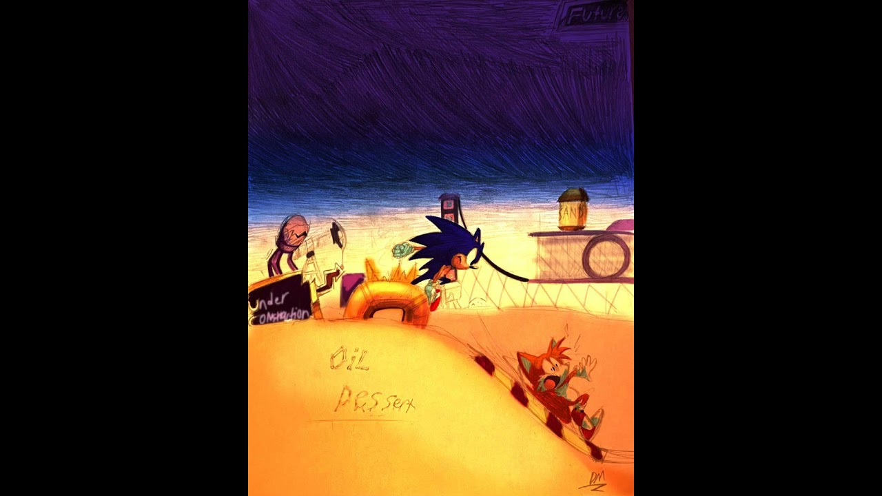 Sonic 4 Episode 2 - Oil Desert act 1 (Remix)