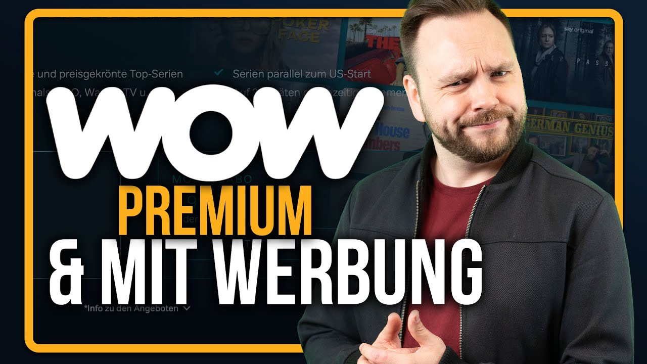 SKY macht Ernst: WOW künftig mit Werbung | WOW Premium kommt | SerienFlash