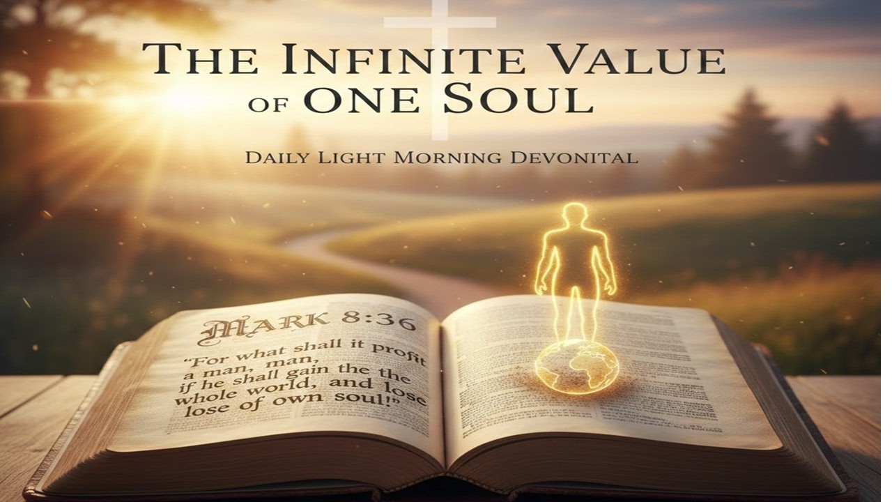 What Is Your Soul Worth?  The Infinite Value of One.