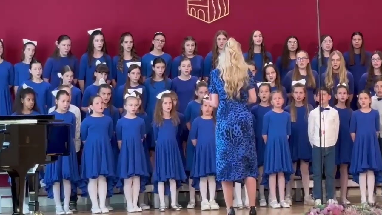 Joshua fought the battle of Jericho (arr DesJardins) - Trešnjići, Zbor OŠ Ljubljanica