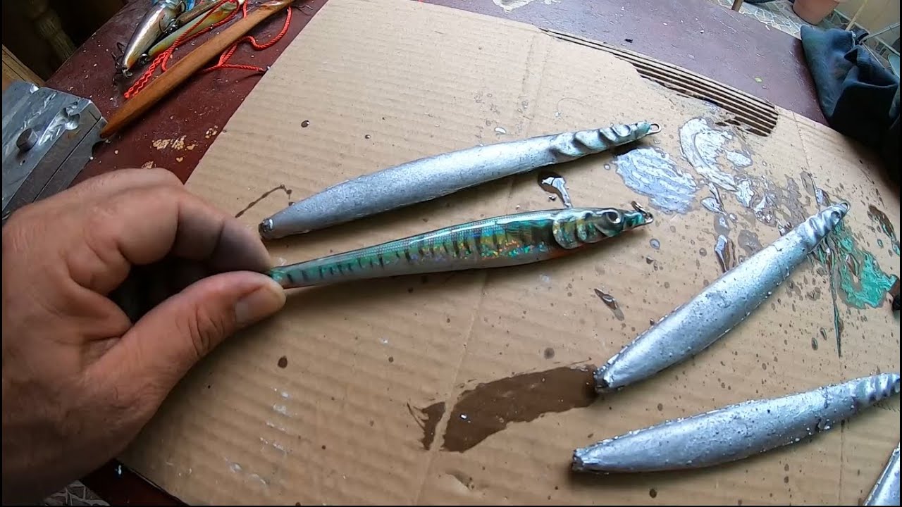 FABRICACION de vertical jiggs | Lupe Lofish | Parte 1