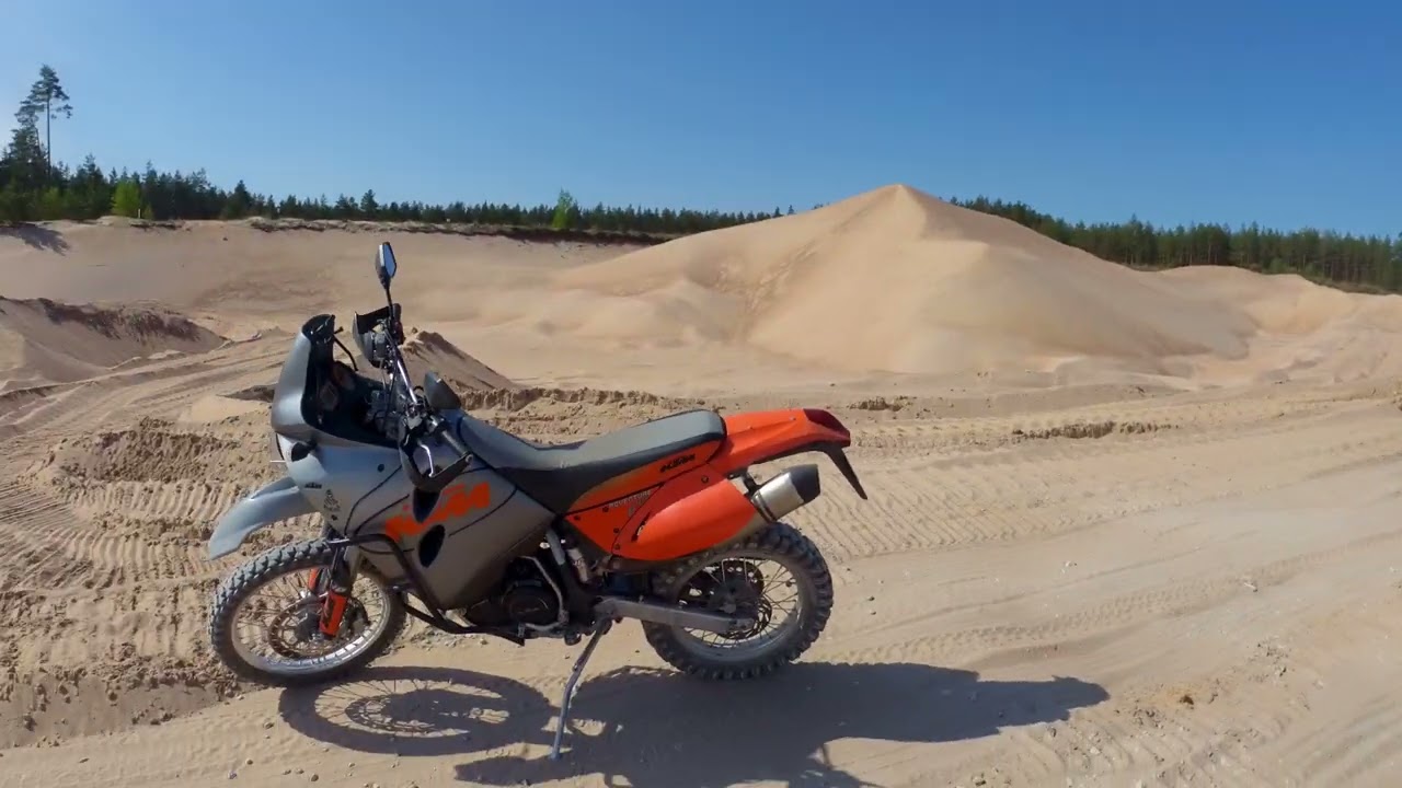 My 2002 KTM LC4 640 Adventure R photoshoot