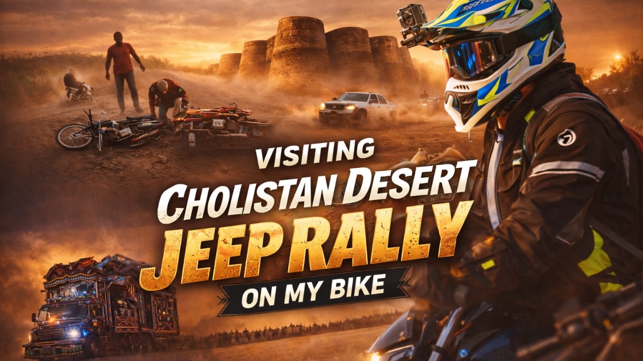 Cholistan Jeep Rally 2026: Bike ka Accident Hogaya! 😱 Fort Derawar & Truck Dance