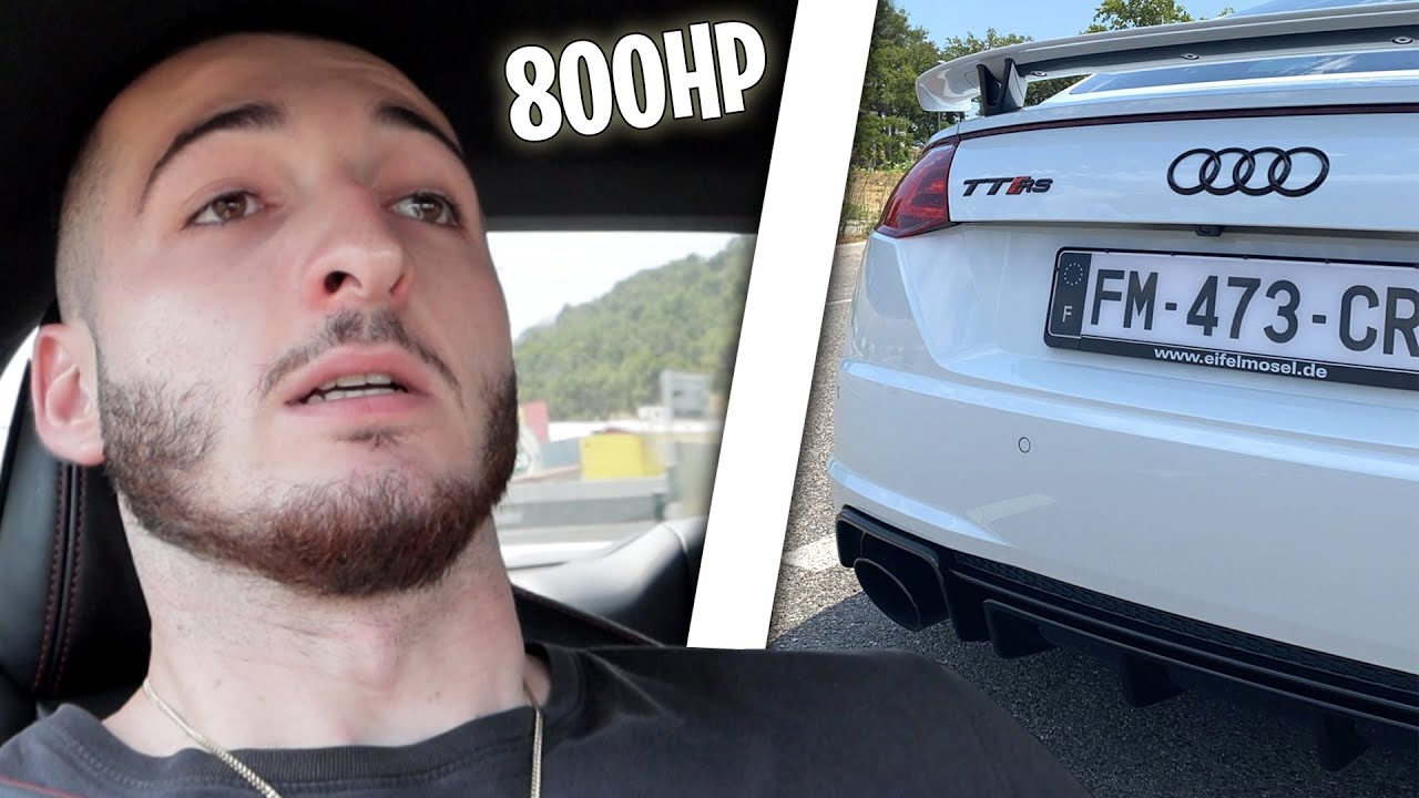 800 CHEVAUX 😈🔥 !! LA PLUS BRUTALE DES TTRS (Je n’étais pas prêt de sa conduite!!)