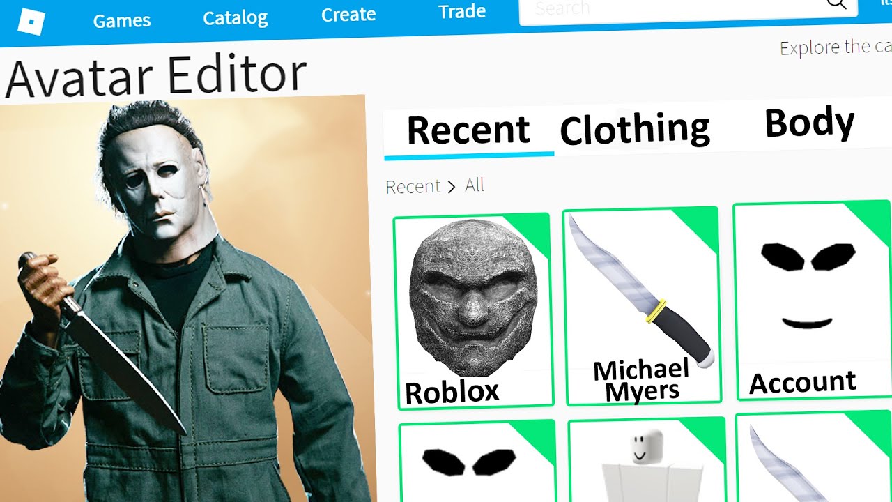 MAKING MICHAEL MYERS a ROBLOX ACCOUNT (Halloween Kills)