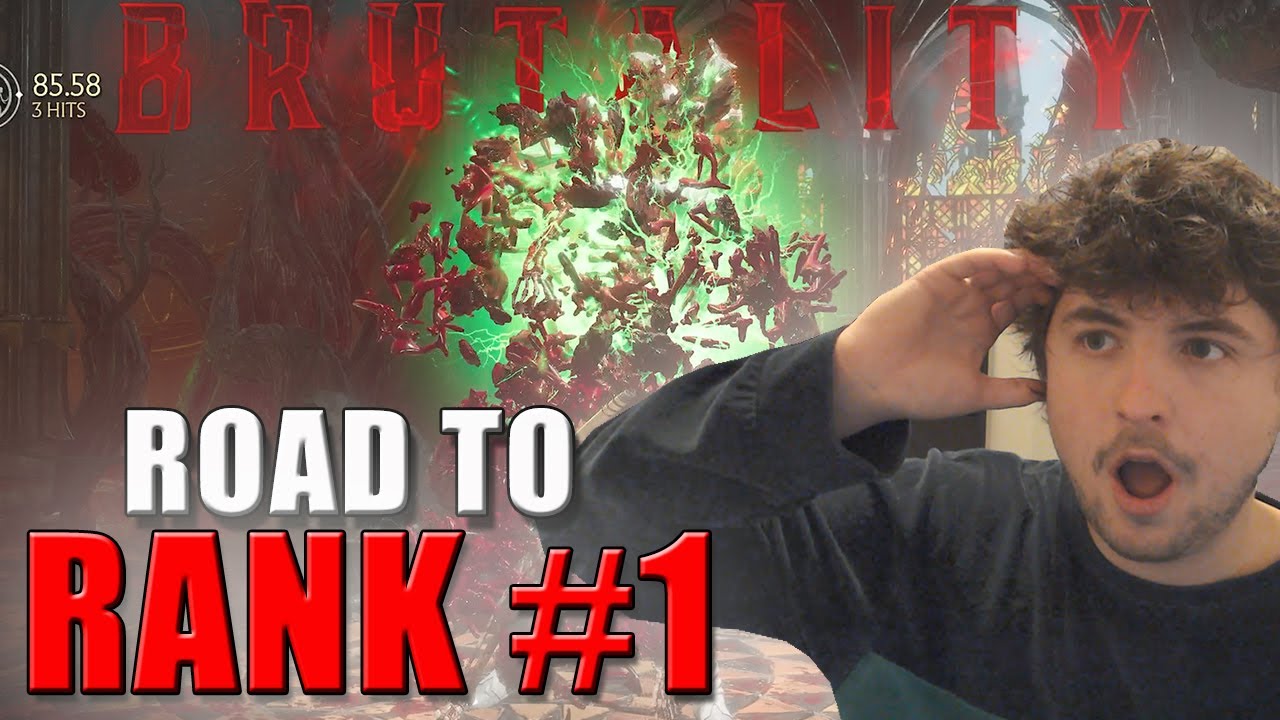 RAGE QUITS and TEABAGGING get me to TOP 1000 - Road to RANK #1 on MK11