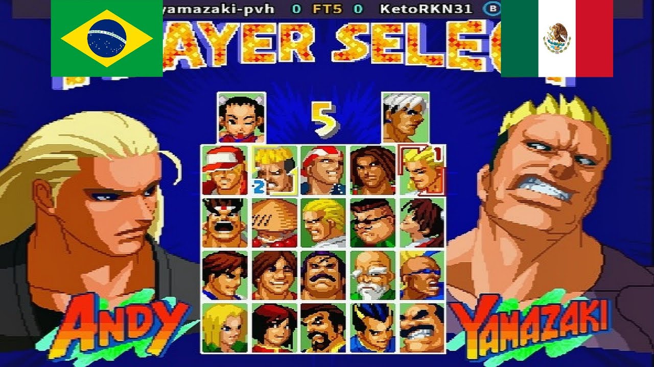 Real Bout Fatal Fury 2 - baxote-yamazaki-pvh vs KetoRKN31 FT5