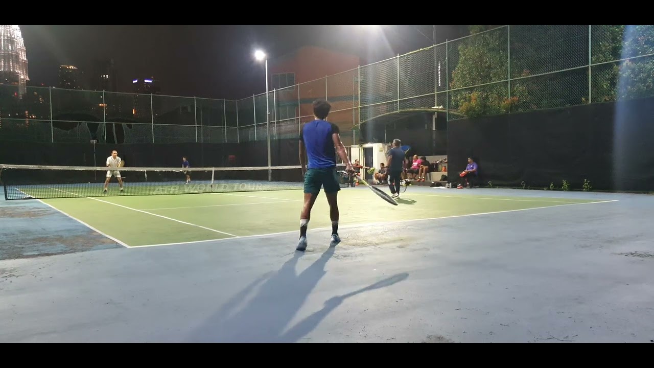 Double Match Mixi and Christian Didier Chin vs Kubad and Daniel Prickett.