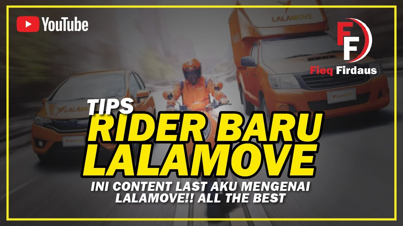 Tips Buat Rider Baru Lalamove