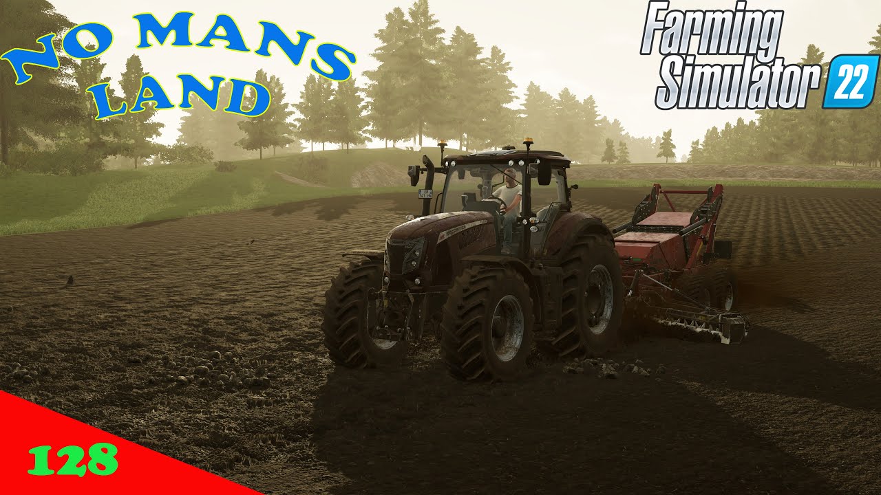 No Mans Land Ep 128     Finishing up the year with making a corn field     Farm Sim 22
