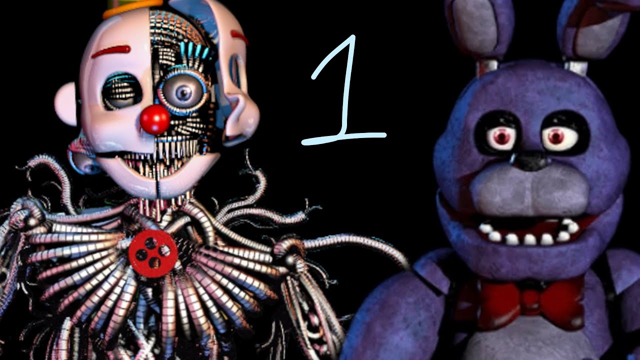 [ FNAF 1000 sub special ] Ennard and Bonnie get trapped in Gacha Life Ep. 1 (Read Description)
