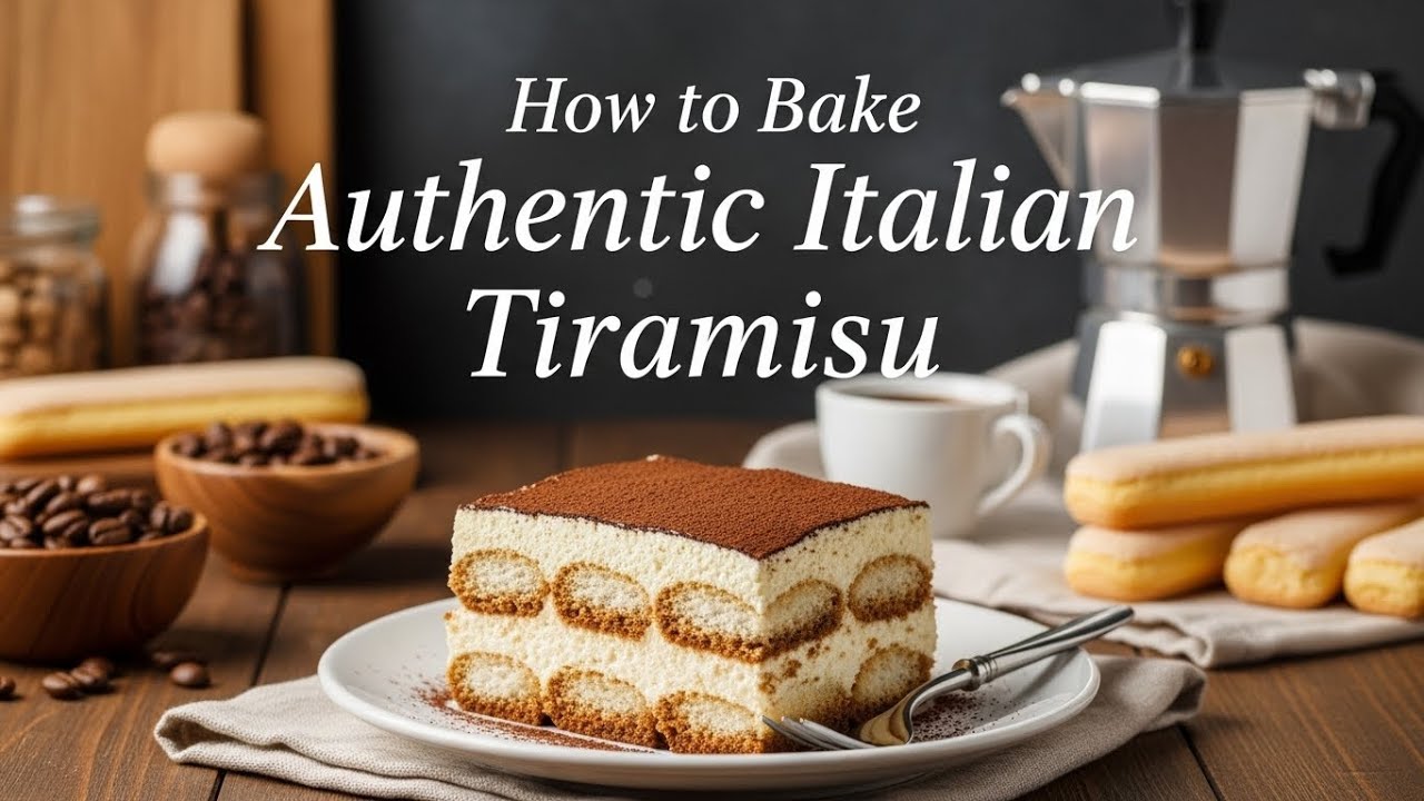 How to Bake Authentic Italian Tiramisu