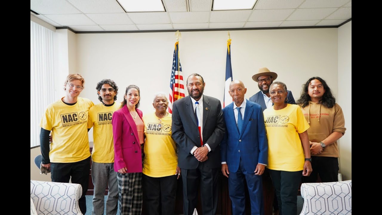 Congressman Al Green Hosts Press Conference Addressing HUD Findings on Discrimination by the GLO