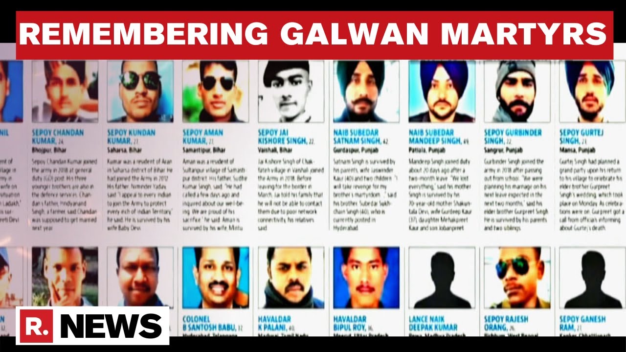 One Year After The Violent Galwan Clash, India Salutes 20 Valiant Martyrs