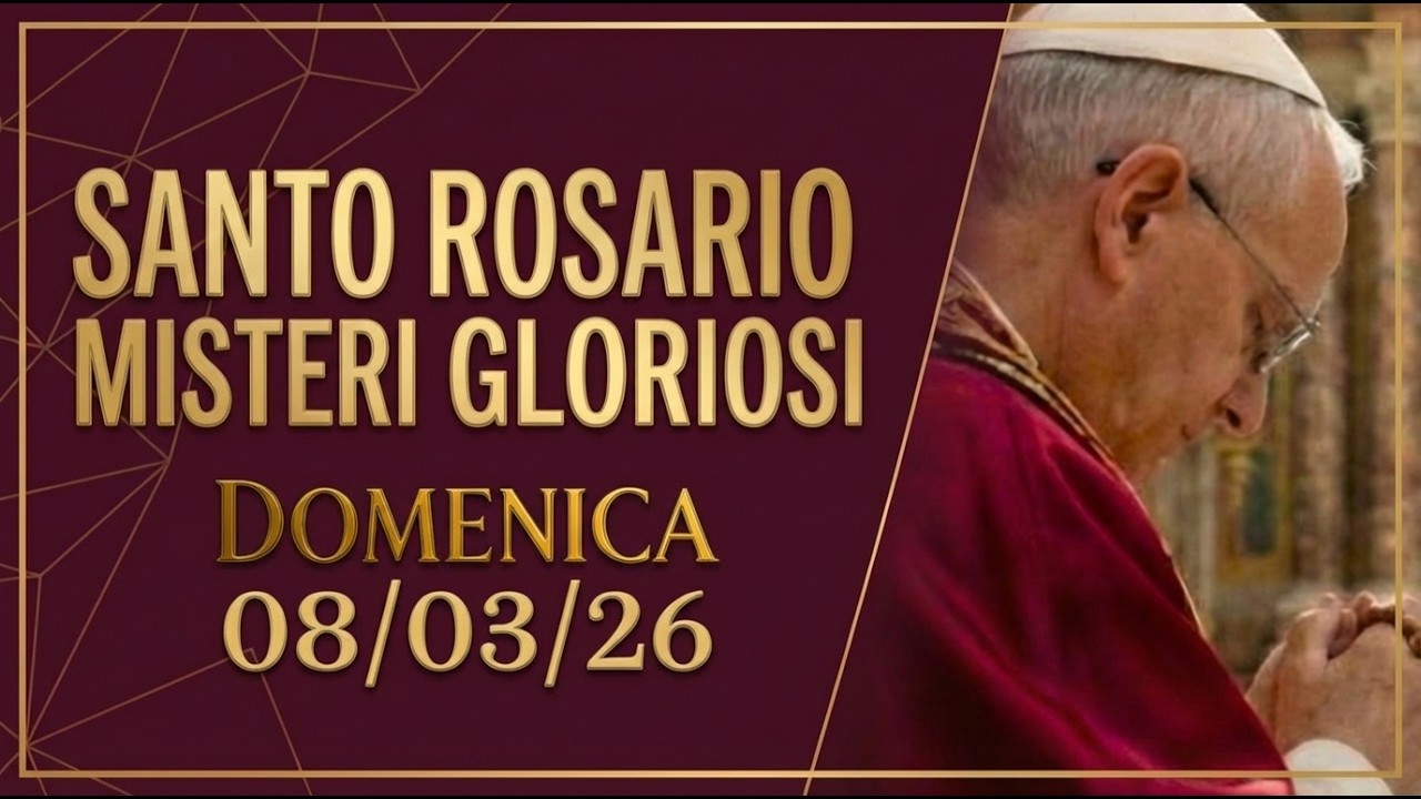 LA FORZA INVISIBILE 🌸 Santo Rosario 8 Marzo | Dedicato a Te Misteri Gloriosi