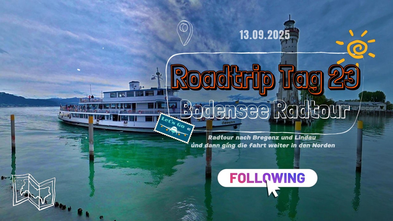 Sommer Roadtrip Tag 23 - Bodensee Fahrradtour #bregenz #lindau #dachzeltwoody #bodensee