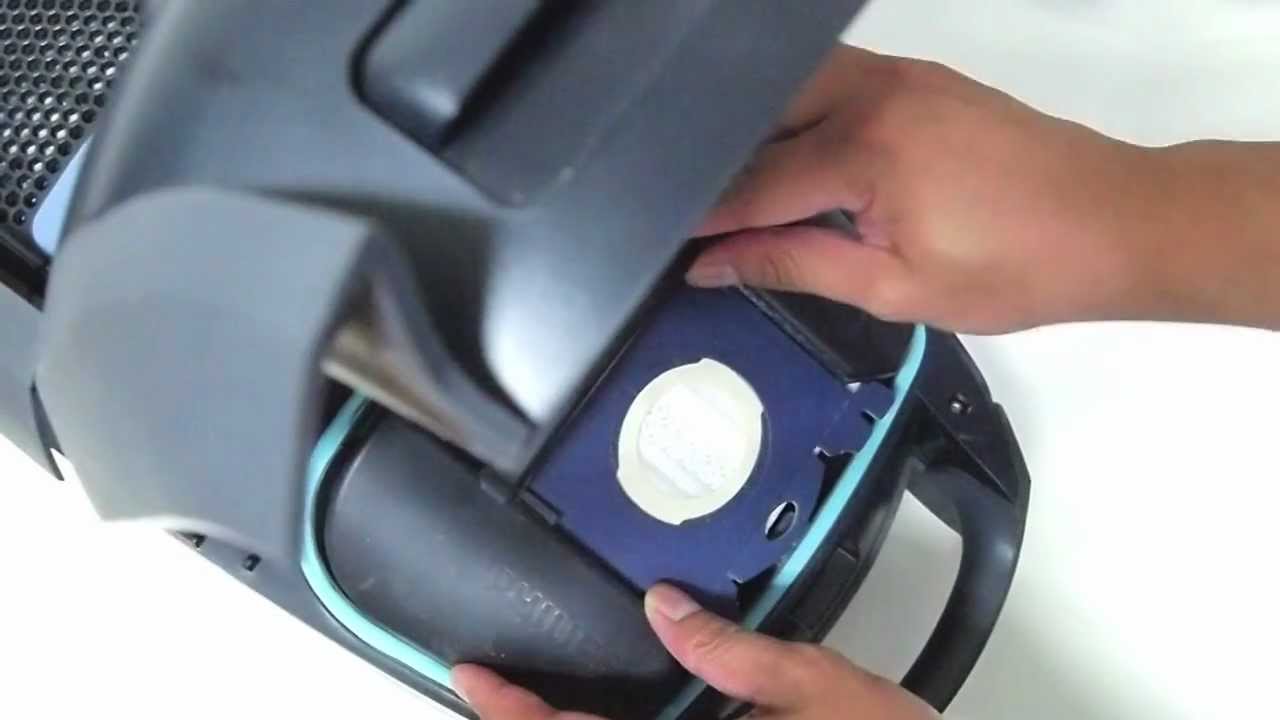 How to install S-bag into Philips Vacuum Cleaner HD