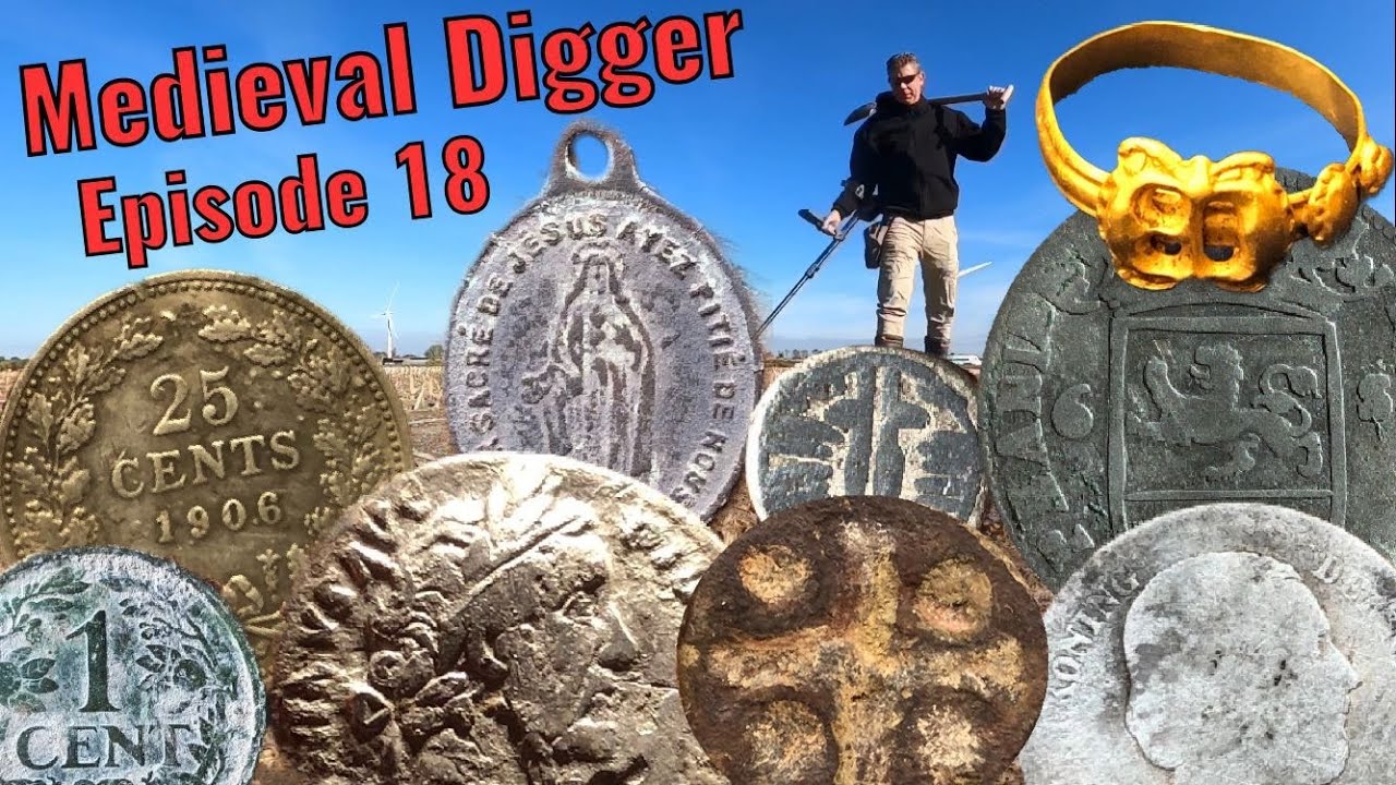 Beautiful gold ring! Super silver Roman coin and a cool medieval disc brooch! Episode 18!