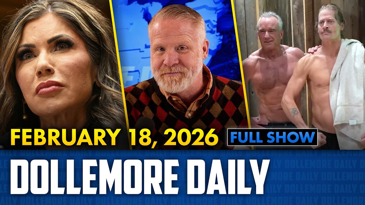 Kristi Noem is TOAST &ndash; Hegseth CHURCH SERVICE &ndash;  RFK Jr & Kid Rock EXERCISE VIDEO &ndash; Feb 18, 2026