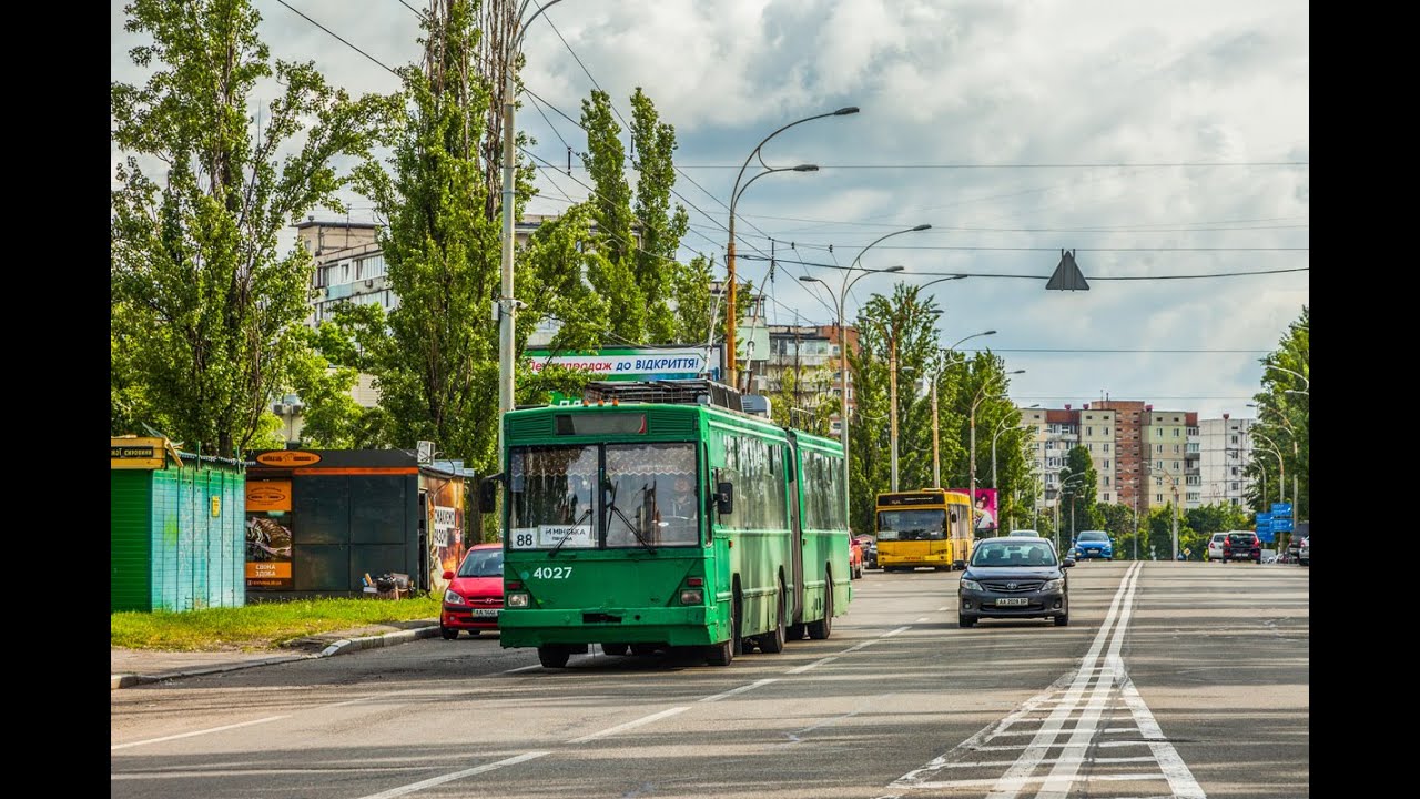 Киев, Троллейбус Киев-12.03 №4027, маршрут №34К