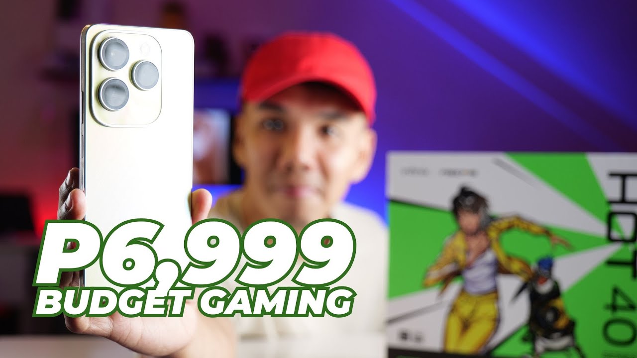 iPhone clone pang budget gaming - Infinix HOT 40 Pro Free Fire Edition (Tagalog)