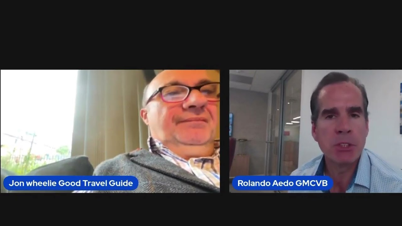 Interview with Rolando Aedo of the Greater Miami Convention and Visitor Bureau.