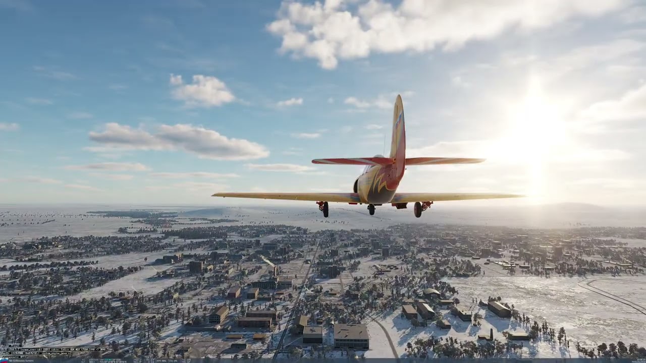 DCS carte Caucase hiver vol en Yak 52