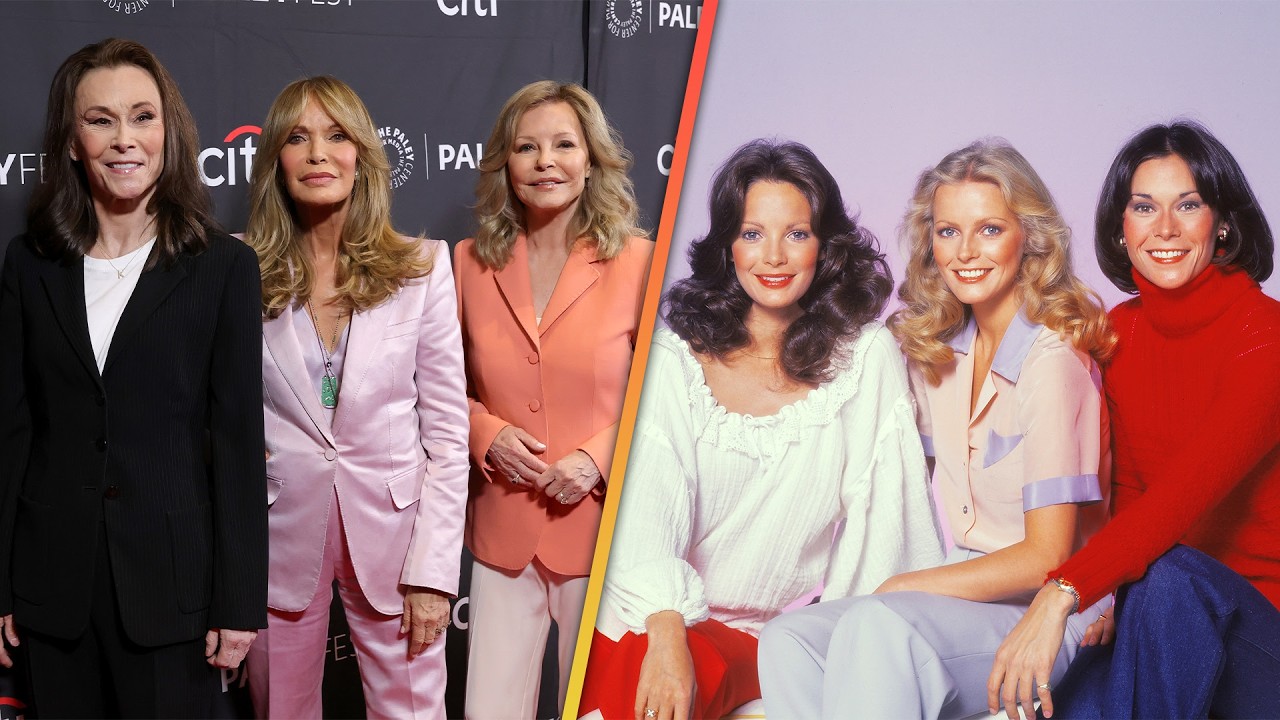 Charlie&rsquo;s Angels REUNION! Kate Jackson, Jaclyn Smith and Cheryl Ladd, 50 Years Later