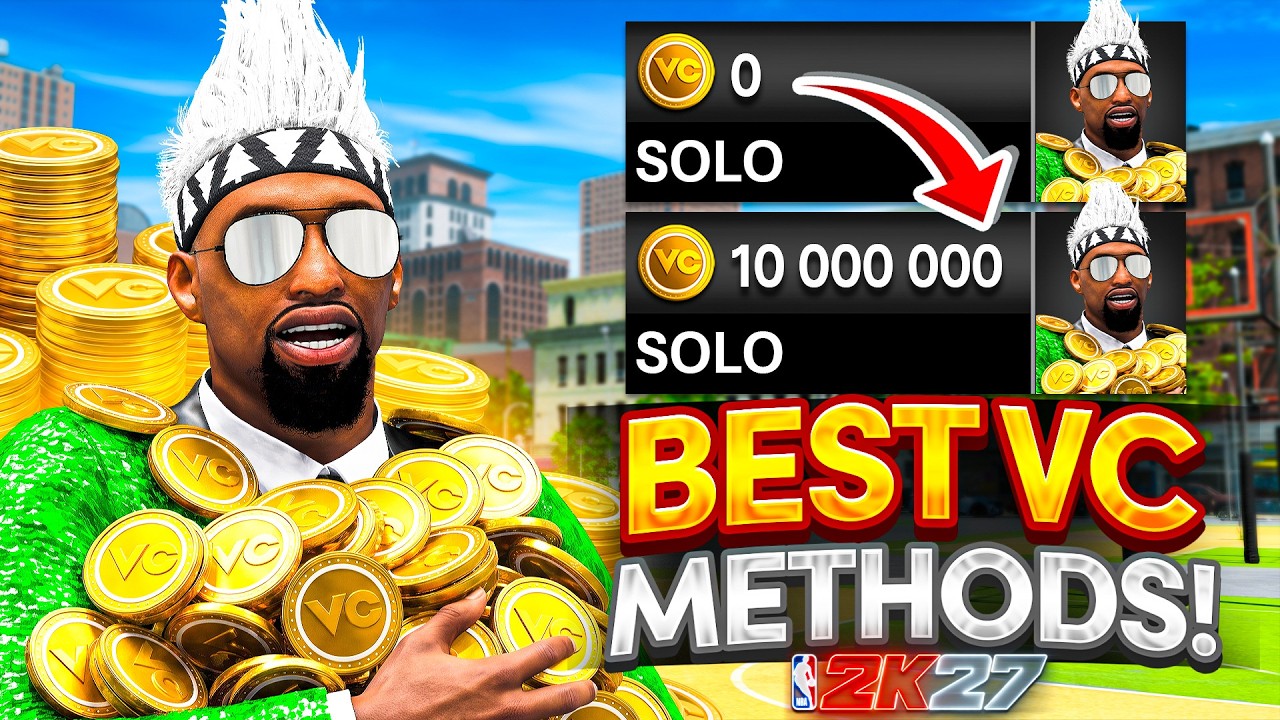 ЛУЧШИЕ И БЫСТРЫЕ СПОСОБЫ ЗАРАБОТАТЬ VC В NBA 2K27! ✅ ТОП 8 ПРОВЕРЕННЫХ МЕТОДОВ ЛЕГКО ПОЛУЧИТЬ VC ...