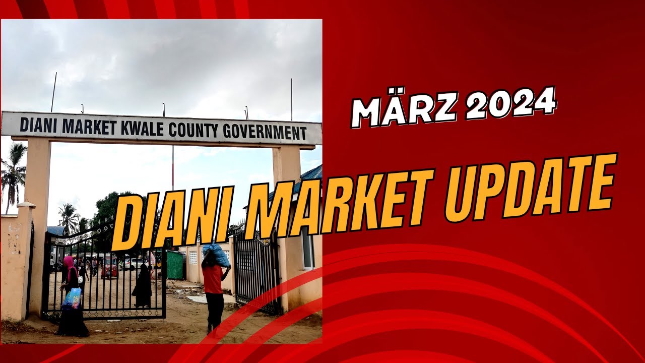 Ukunda Diani Beach Market WOW! Die neue Markthalle ist eröffnet! UPDATE von unserem Gemüsemarkt