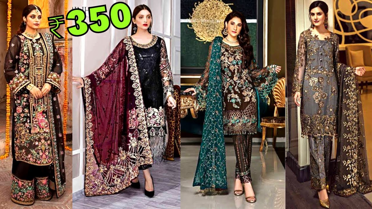 EID OFFER Pakistani Designer Suits Single Delivery Pakistani Cotton Suits Online Shopping