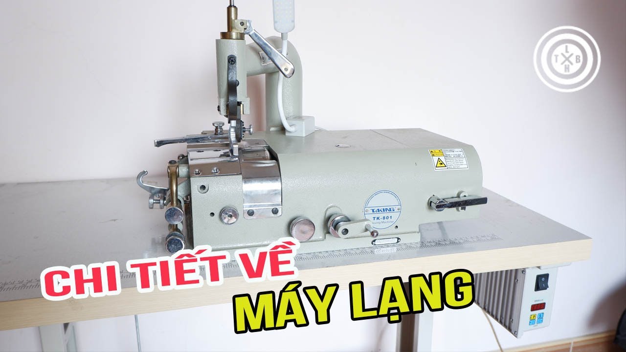Chi tiết về sử dụng máy lạng da/ Leather skiving machine in detail