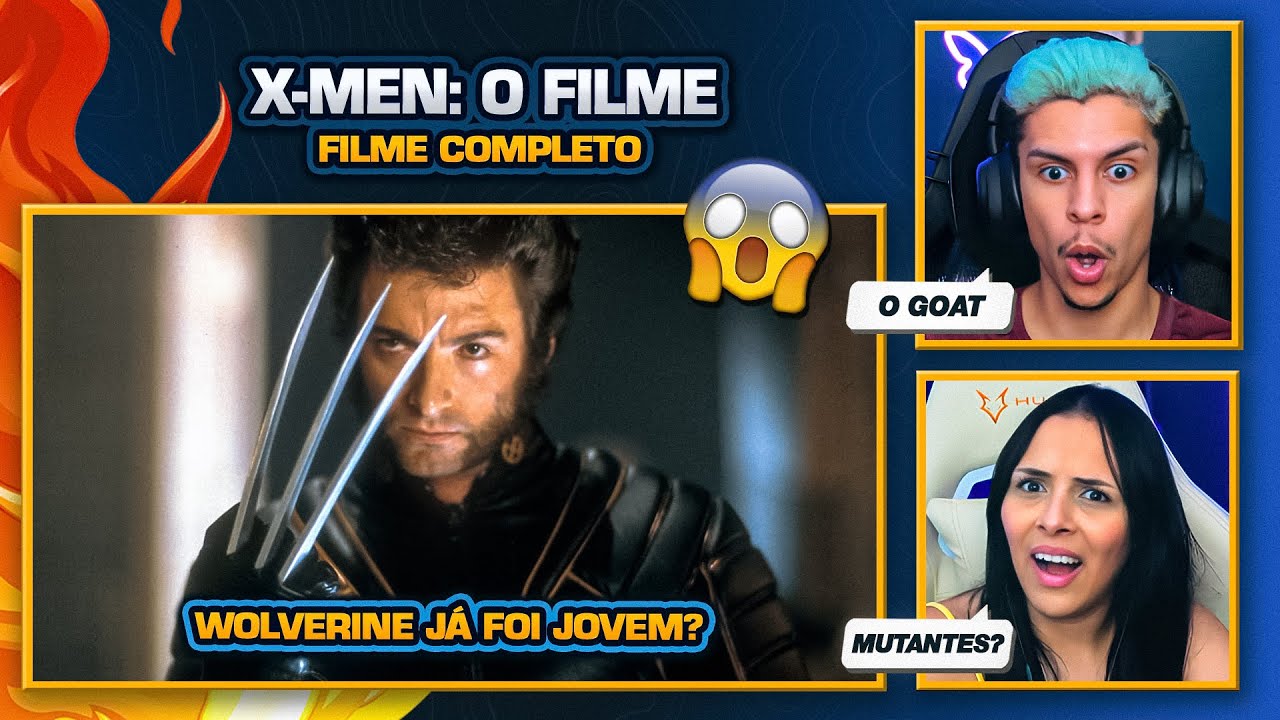 O WOLVERINE É O MAIS PIKA DOS MUTANTES | X-men: O Filme | [Casal Jounin React] 🔥