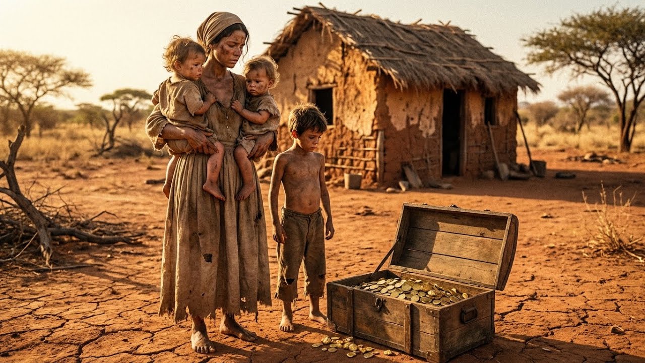 “Viúva é Abandonada com os Filhos — Mas Ouviu Algo Debaixo da Cabana”