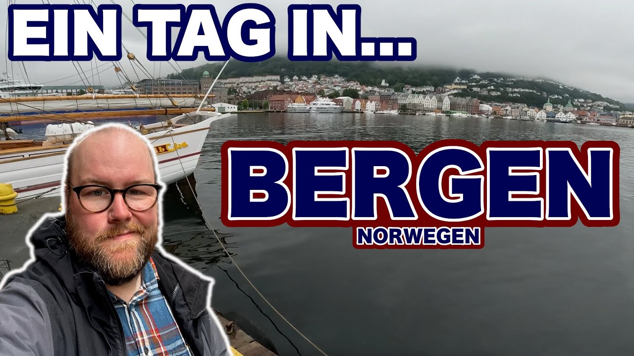 Ein Tag unterwegs in Bergen - Sightseeing, Bryggen, Hafen, Fløyen