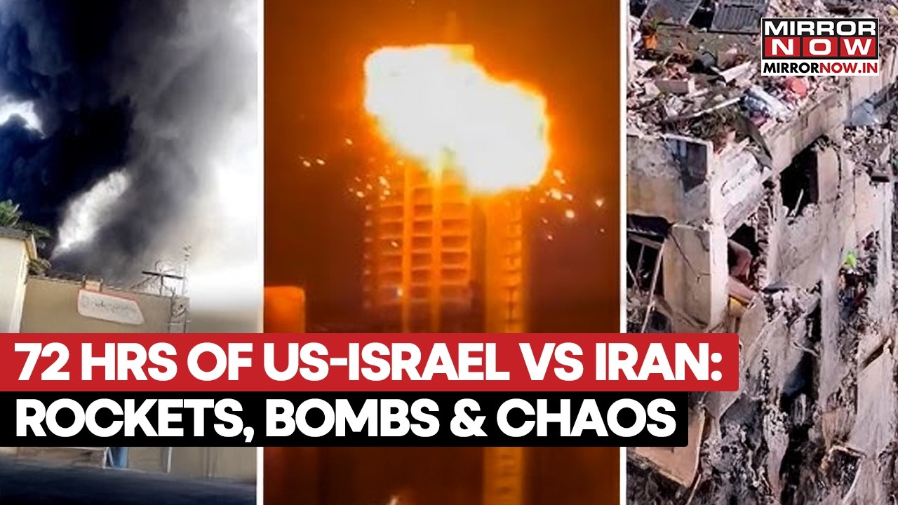 Iran-Israel War: Tel Aviv & Tehran Launch Massive Attacks At Each Other, Over 1000 Targets Destroyed