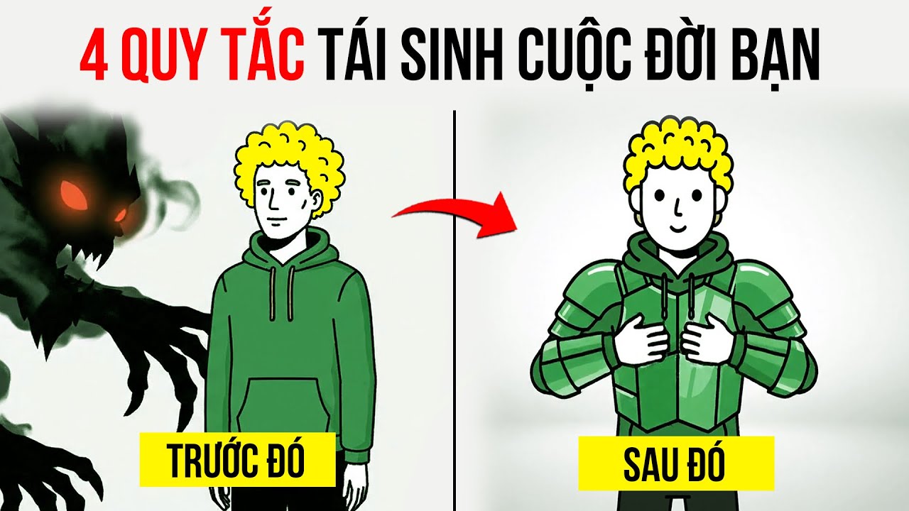 Thực Hiện Ngay 4 Quy Tắc Tối Thượng Để Tái Sinh Cuộc Đời Bạn | Nâng Cấp Chính Mình
