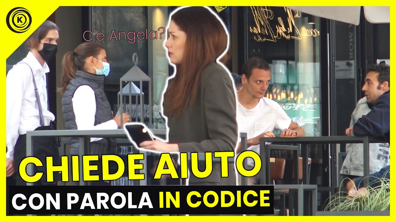 Donna CHIEDE AIUTO con Parola in Codice - Esperimento Sociale - Kiko. Co
