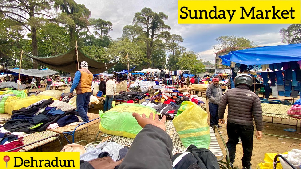 SUNDAY MARKET📍DEHRADUN | CHEPEST MARKET EVER |