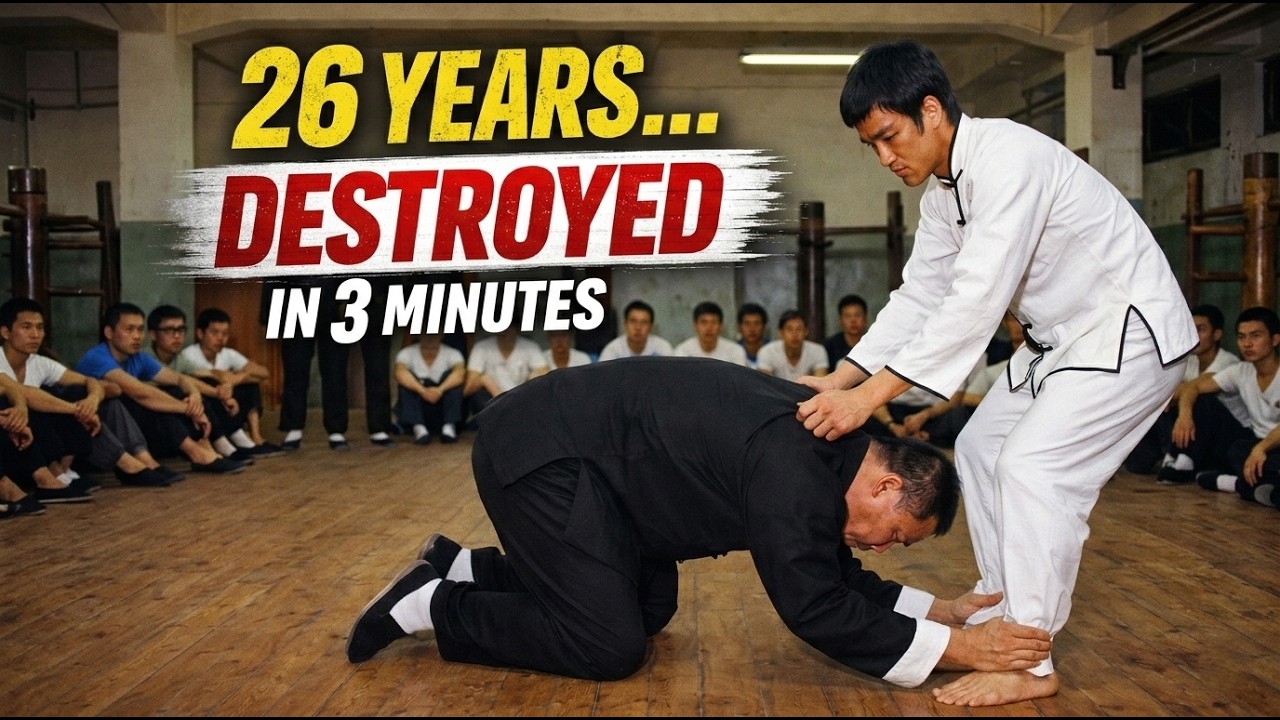 Wing Chun Master Mocked and Challenged Bruce Lee — 3 Minutes Later He Begged to Be His Student
