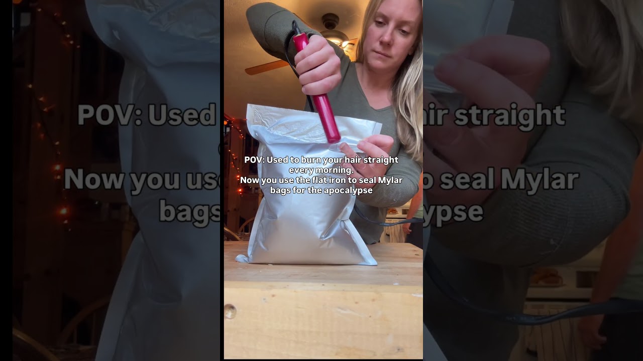 Mylar bags for the win. #prepper