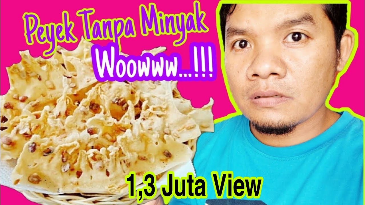 CARA MEMBUAT PEYEK YANG RENYAH DAN TIDAK BERMINYAK