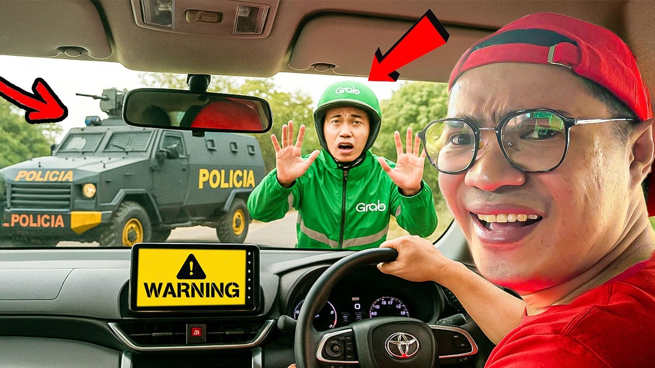 AKU MENGEJAR MOBIL POLISI YANG MENABRAK OJOL VIRAL !!!