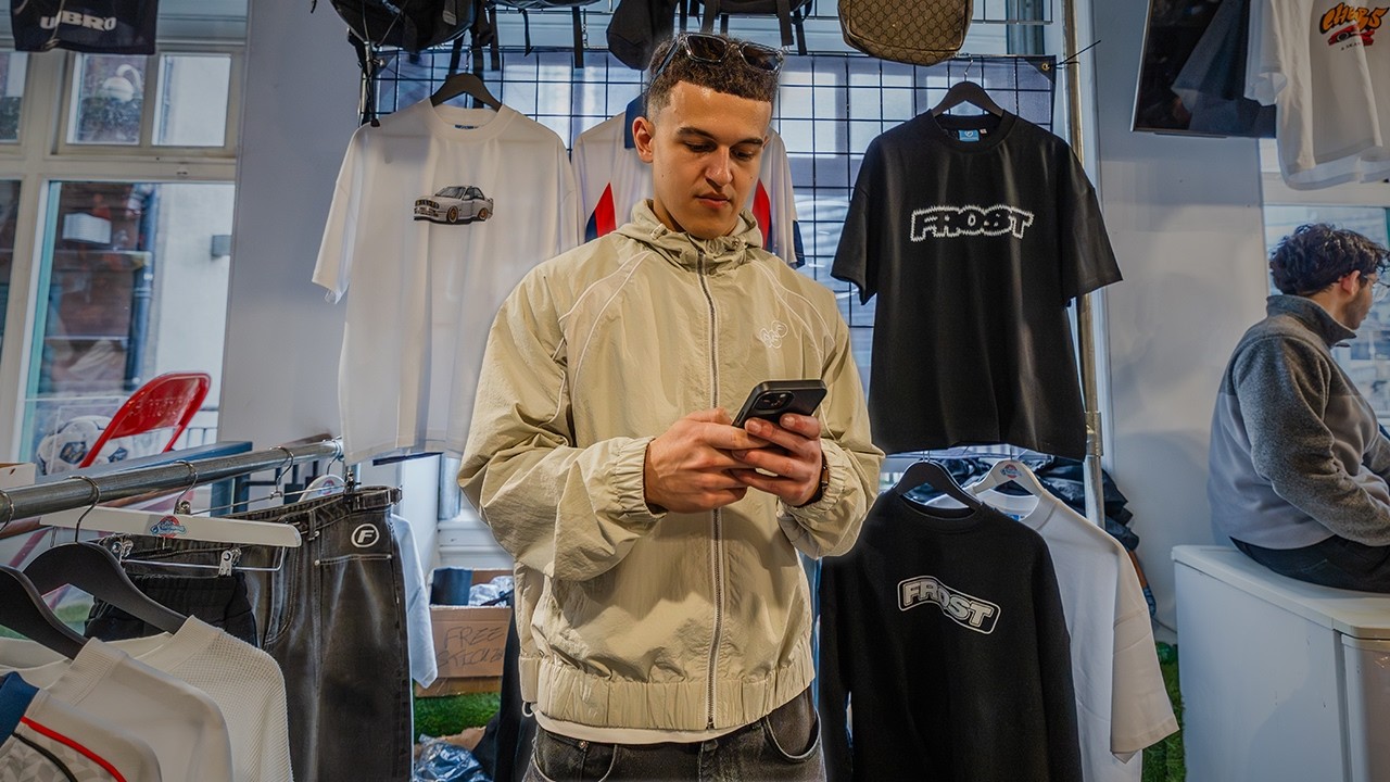 a day in the life of a clothing brand owners first pop-up