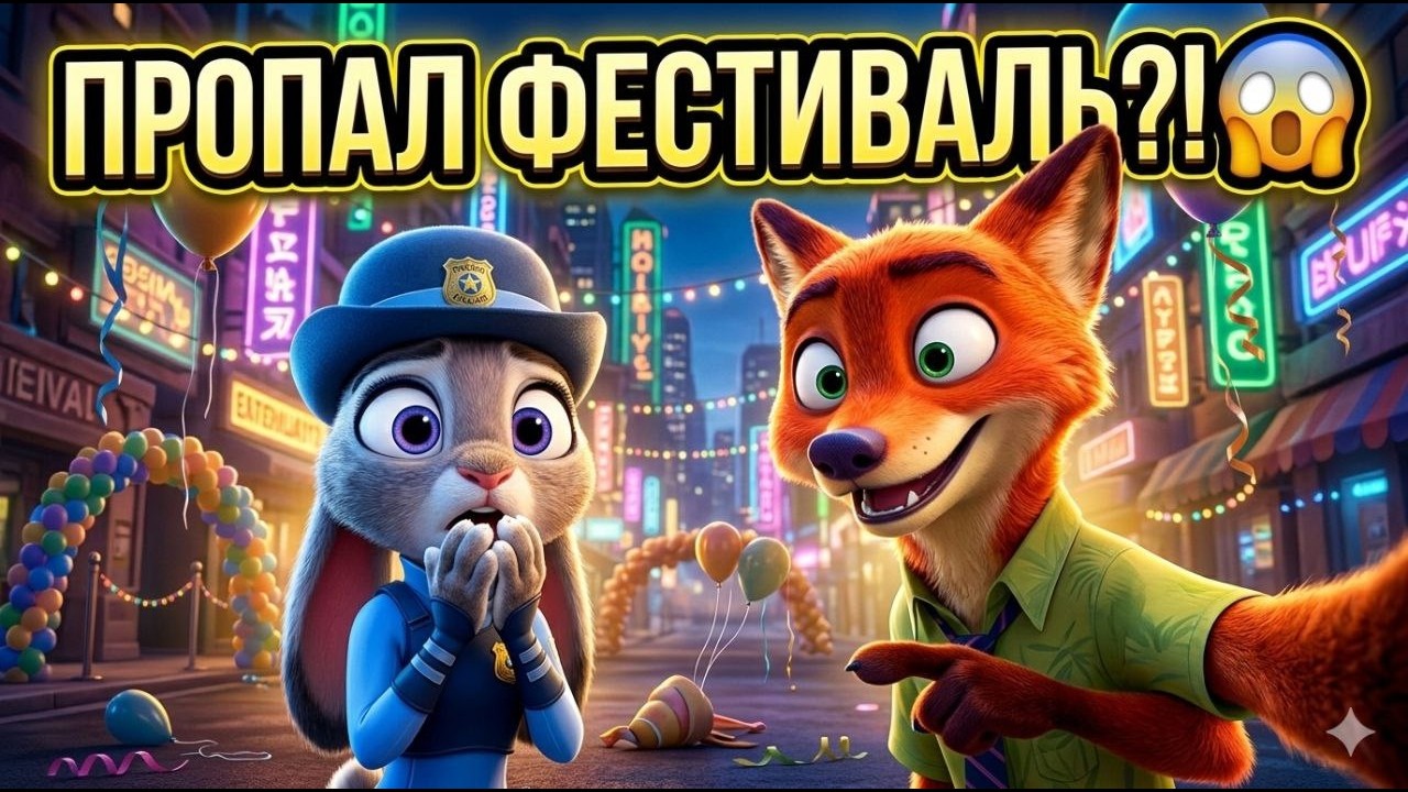 Зверополис 2 😱 Пропали ВСЕ украшения! Джуди и Ник в ШОКЕ! 🎉