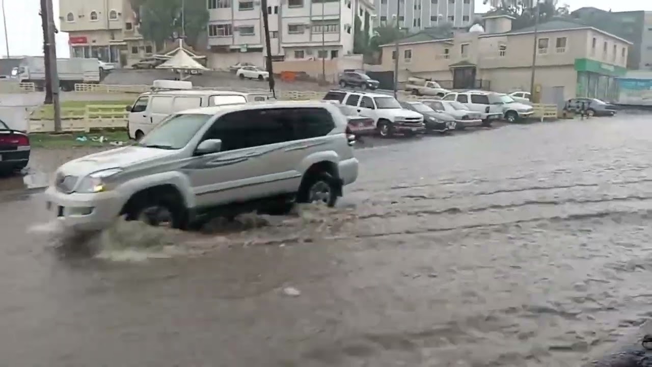 সৌদি আরবের ভয়াবহ বৃষ্টি | Saudi Arabian Rainy Day