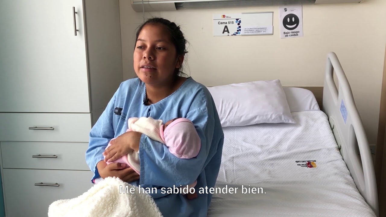 Testimonio sobre la atenci&oacute;n a madres gestantes durante el parto en el Hospital de Calder&oacute;n