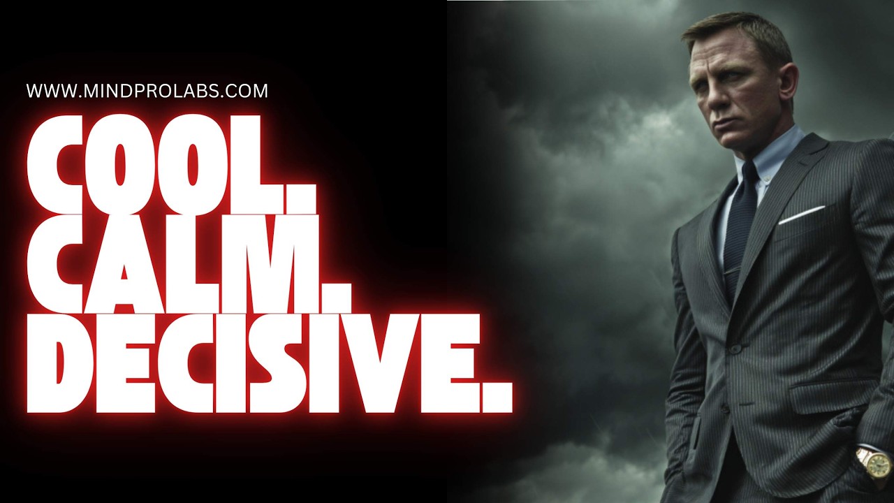 James Bond-Level Calm | Subliminal Program to Stop Overthinking & Stay Cool